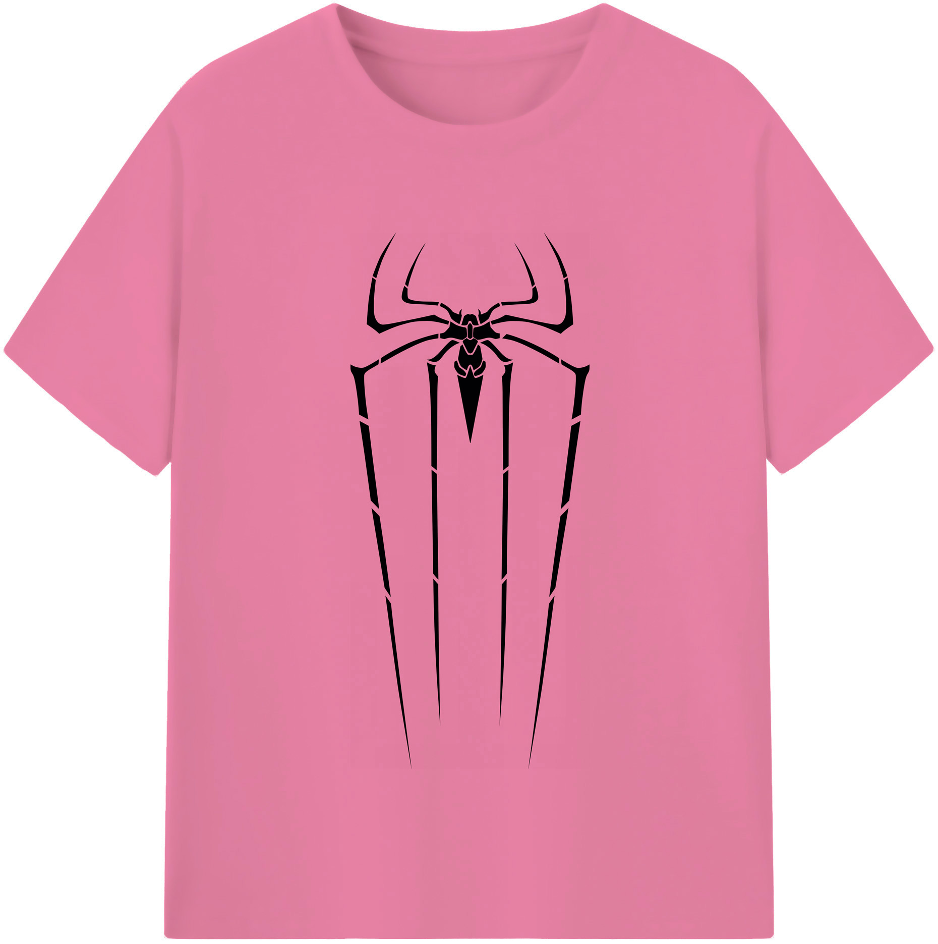 （画像用） Spider Man スパイダーマン 綿100％半袖Tシャツ（フロントプリント）